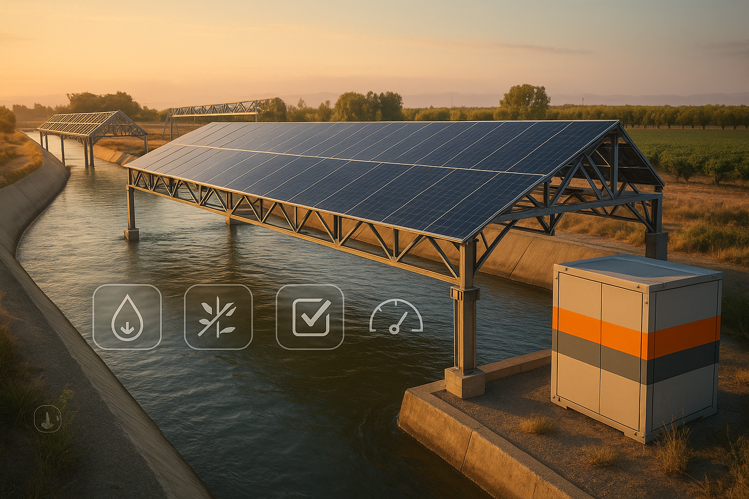 California’s solar canals are live. The next test isn’t electrons — it’s gallons.