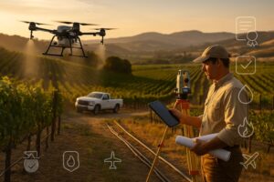 Vineyards, by subscription: ZenaTech bets on drones-as-a-service