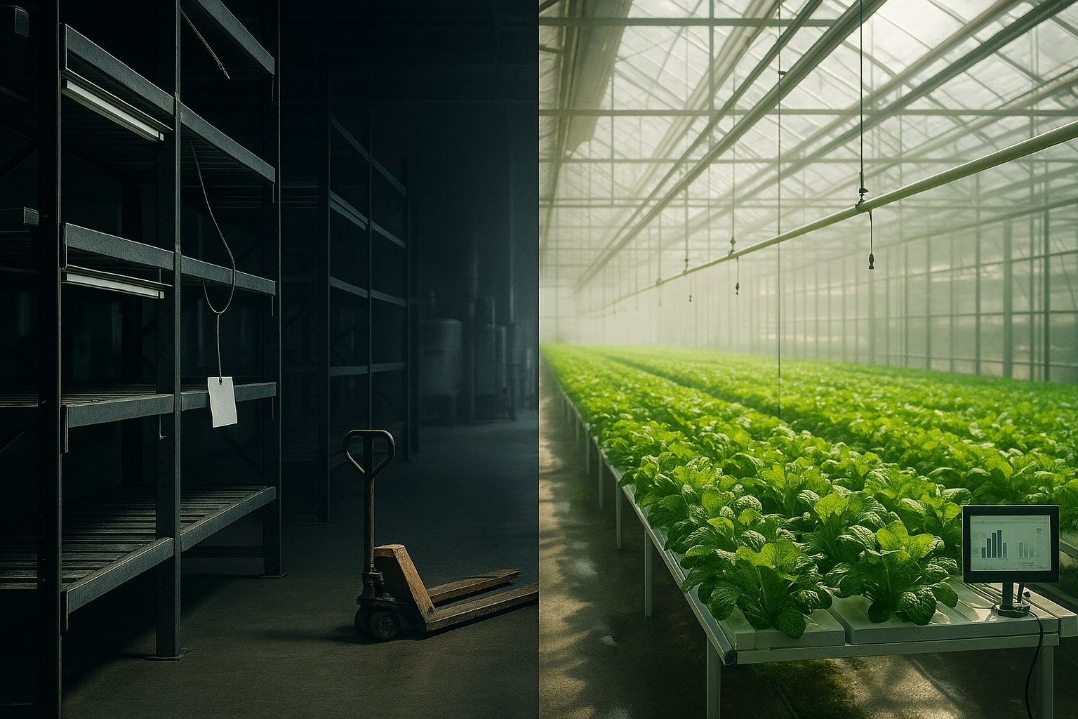 Vertical farming’s split-screen moment: liquidation in Georgia, quiet growth in the greenhouses