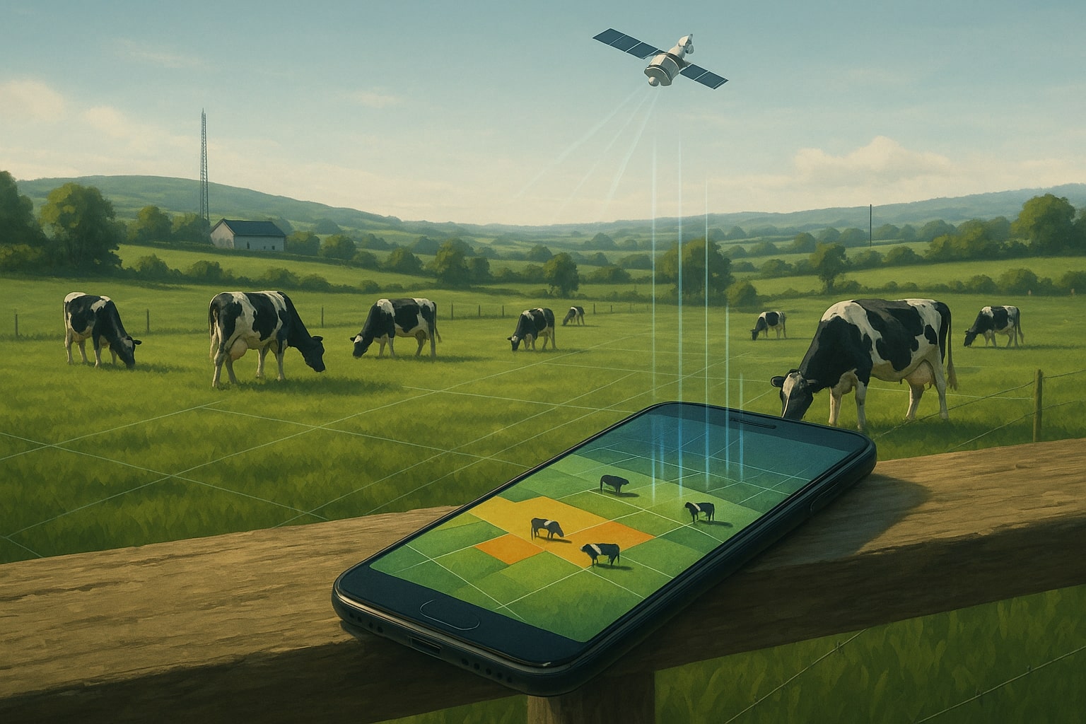 Satellites, Sensors and Cows: Ireland’s AI Dairy Stack Shows How Pastures Go Fully Digital